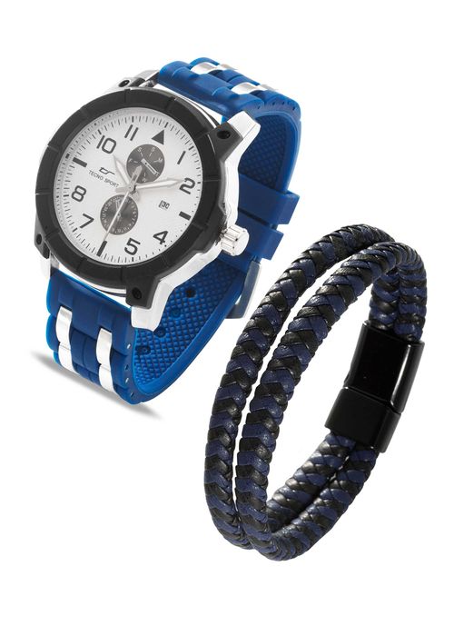 SET RELOJ CON PULSERA PARA HOMBRE 44484