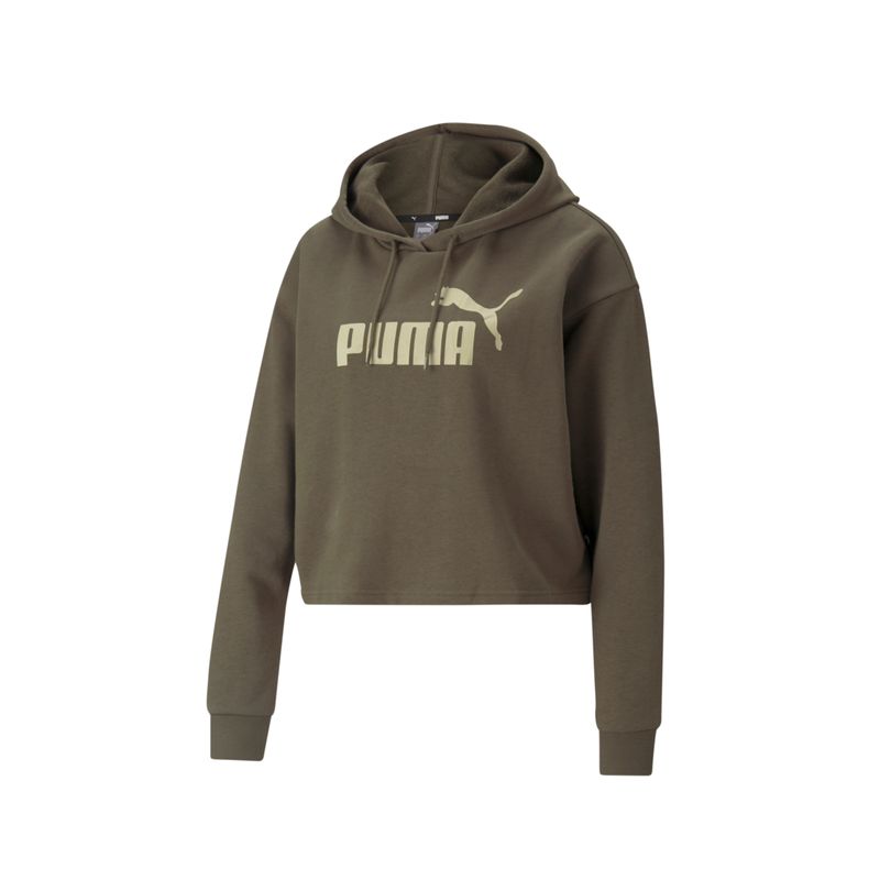 Puma cropped sweatshirt best sale