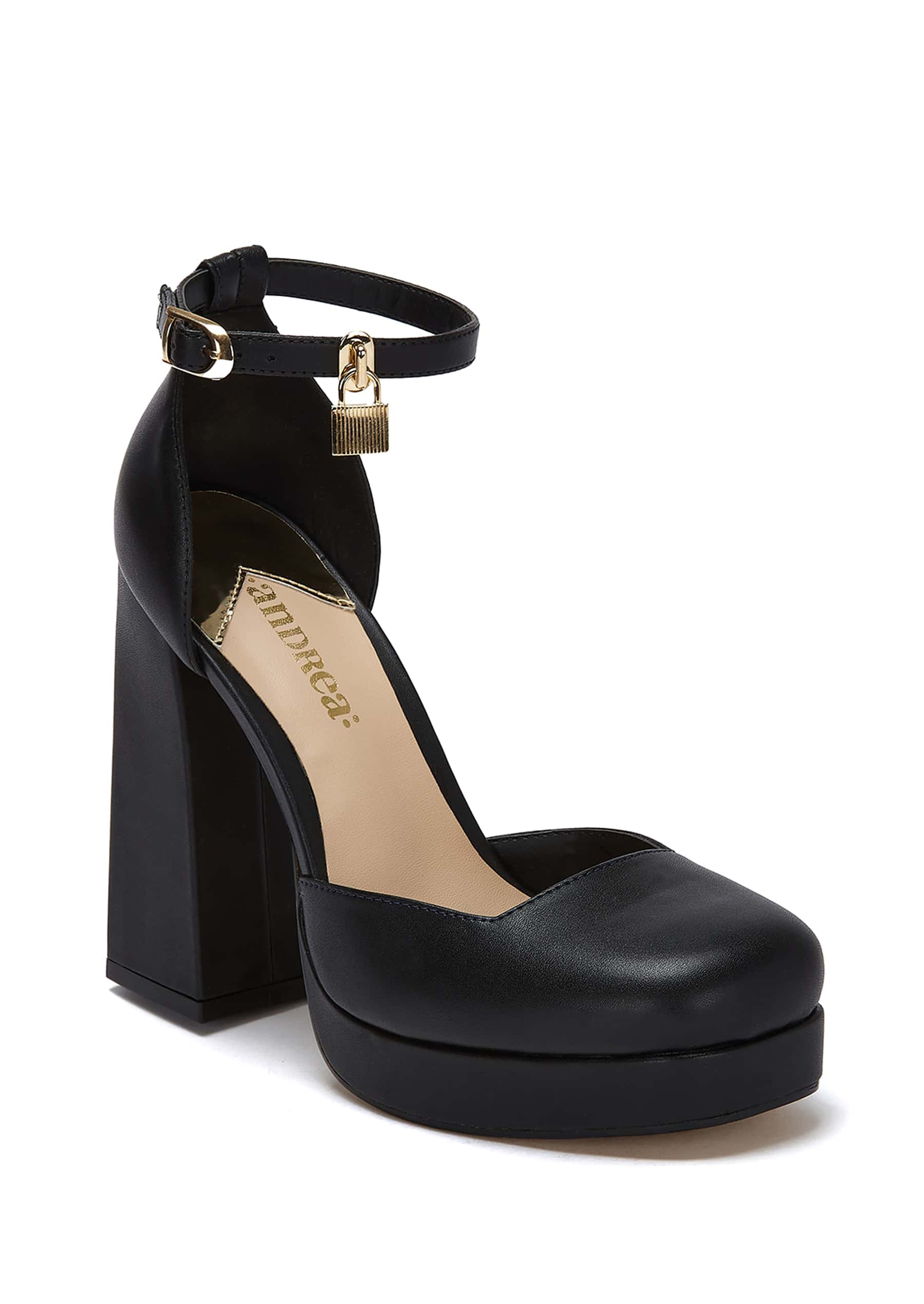 Sandalia Zapatilla Negra Andrea Plataformas Negras Andrea Andrea