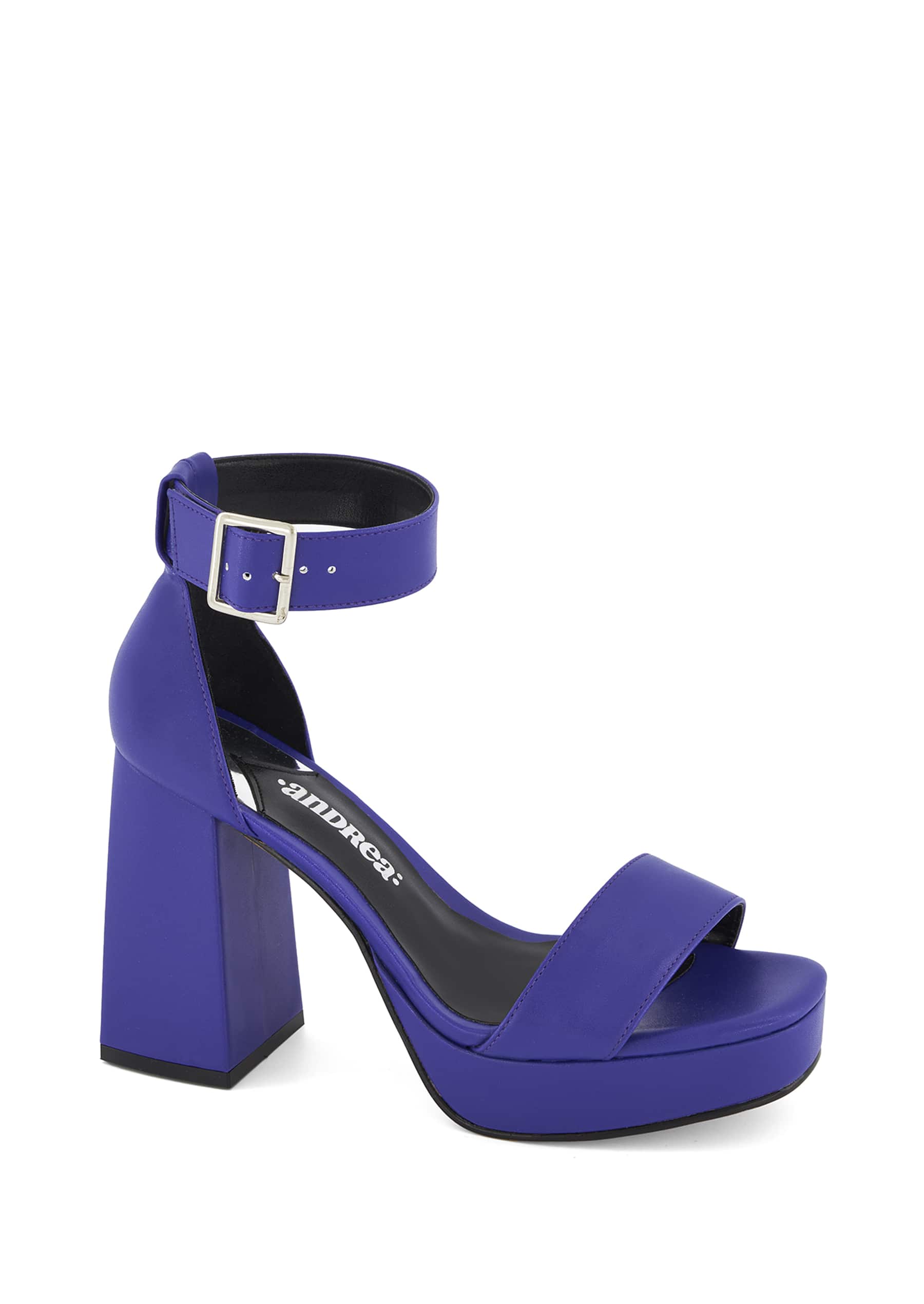 Tacones Lila Color Lila Zapatos Morados Andrea Zapatos Morado