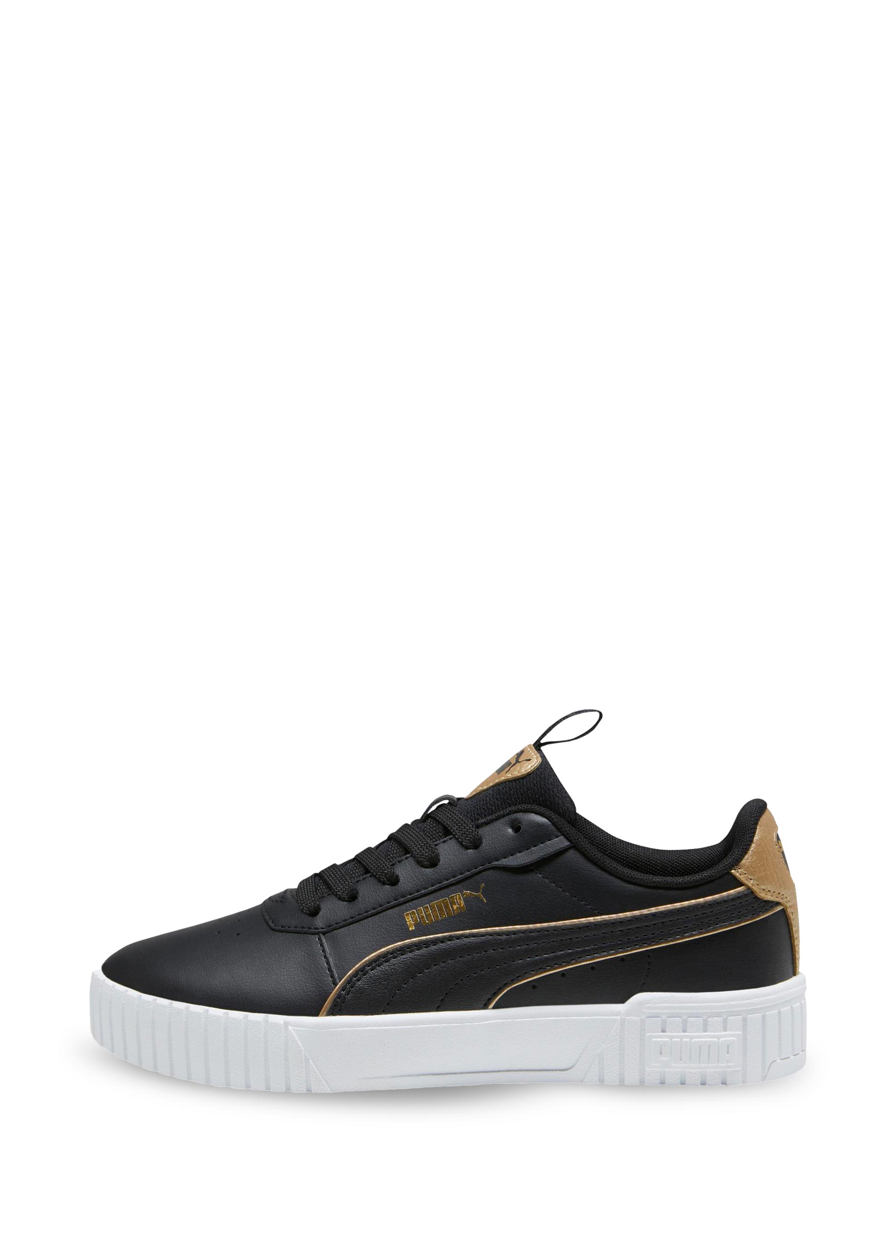 Puma carina black sneakers best sale