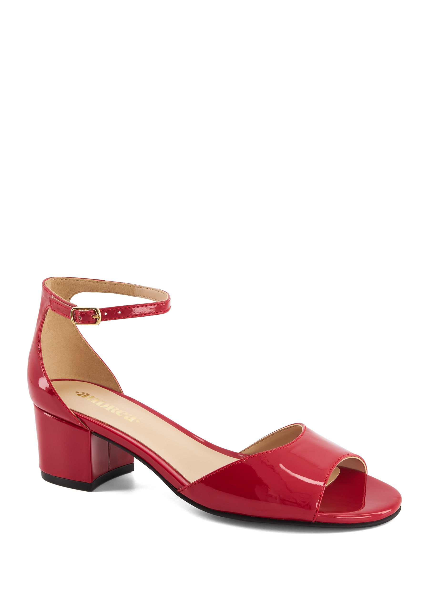 Mujer Andrea Zapatos Andrea Color Rojo Zapatillas Andrea Color