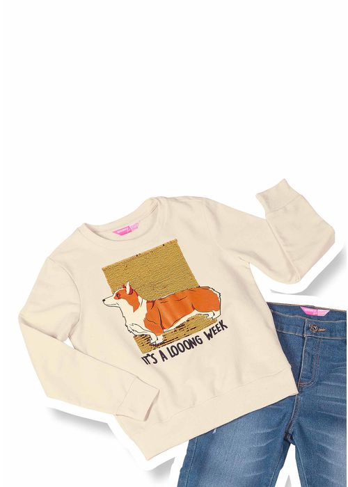 SUDADERA ANDREA GIRLS PARA NIÑA 58986