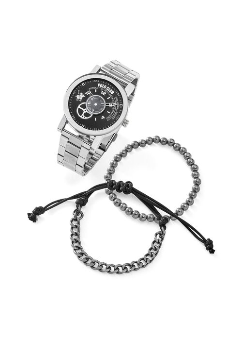 SET DE  RELOJ + PULSERAS PARA HOMBRE 47728