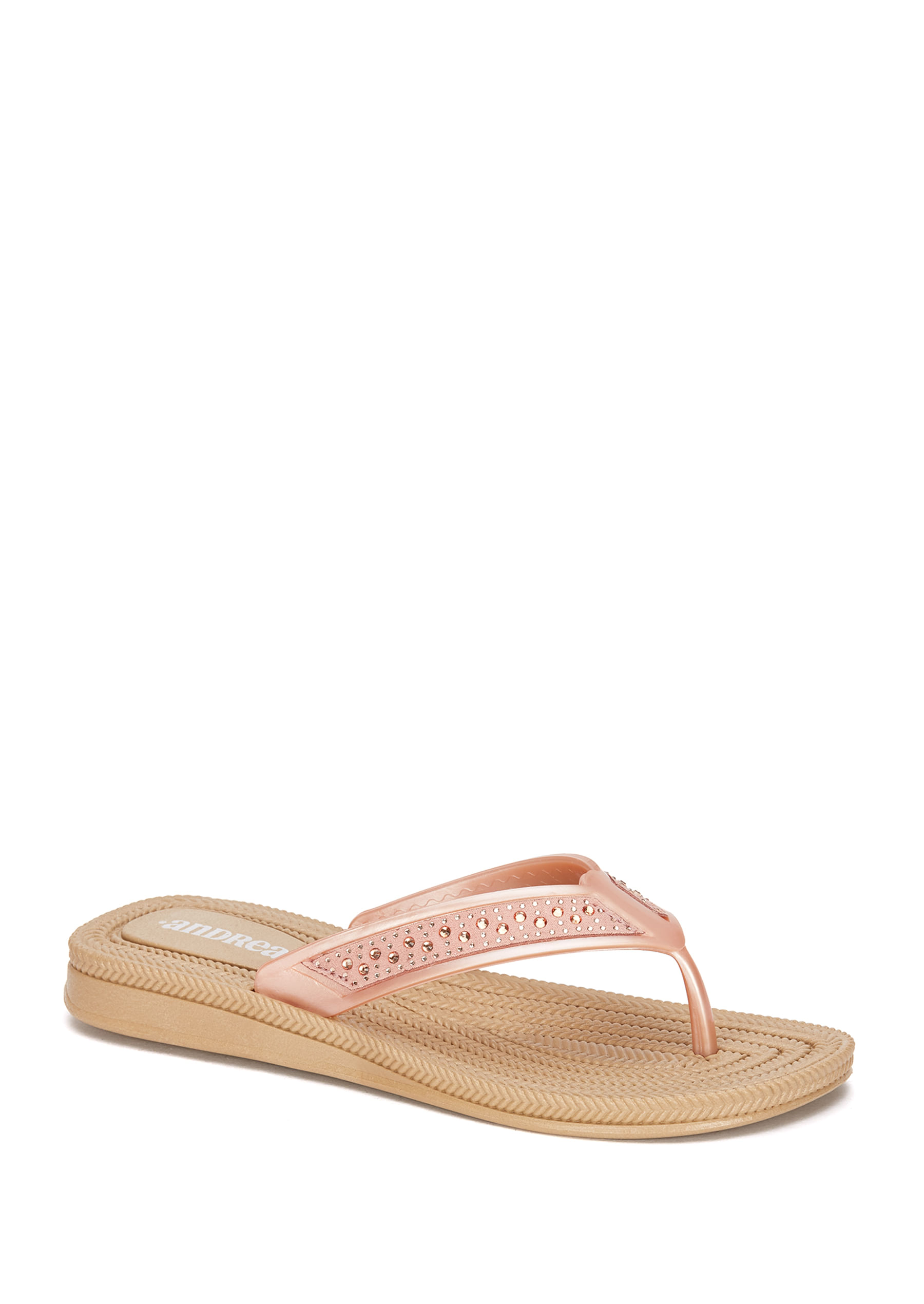 Sandalias Catalogo Andrea OtoÃ±o 2019 Bronce Sandalias De BaÃ±o