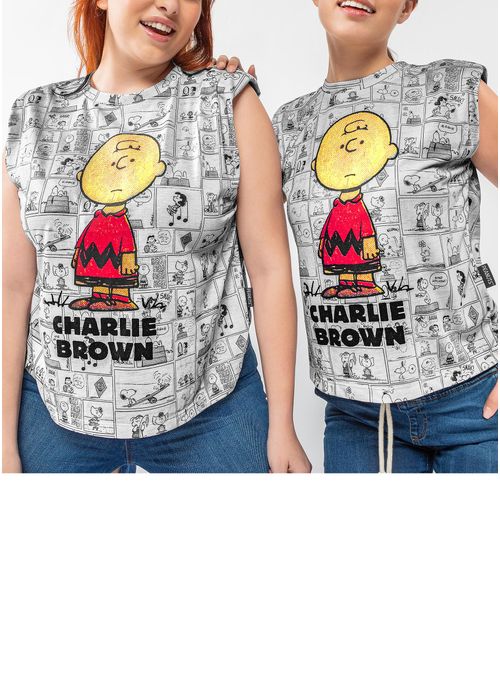 TANK TOP PEANUTS PARA MUJER 53080