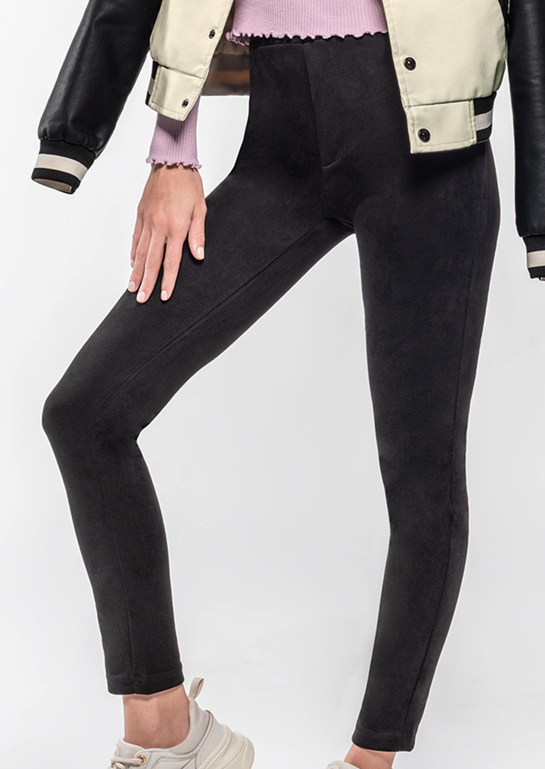 Legging Capri Femme Forever 21 Noir – Taille L – Neuf Sans étiquettes