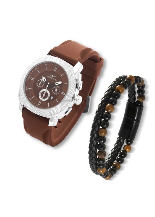 SET RELOJ CON PULSERAS PARA HOMBRE 44827