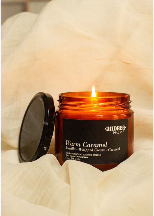 VELA WARM CARAMEL- DULCE SUEÑO PARA HOMBRE/MUJER 86746