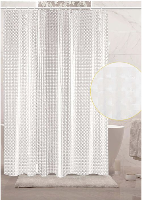 CORTINA DE BAÑO CORTINA DE BAÑO PLÁSTICO PARA HOMBRE/MUJER 86740