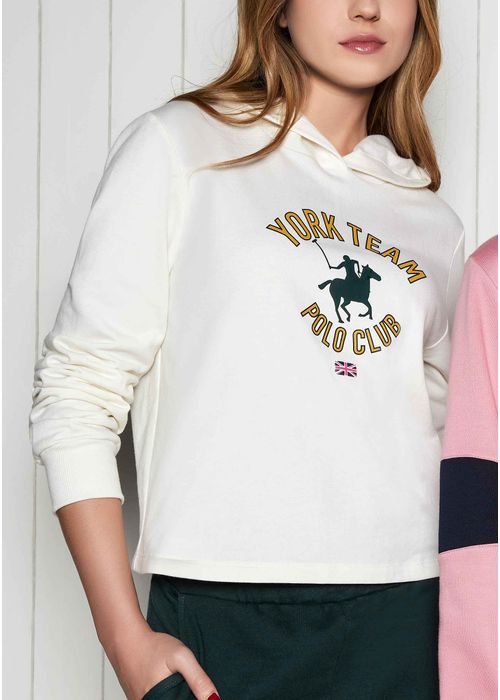 SUDADERA POLO CLUB PARA MUJER 85010