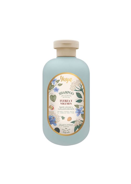 SHAMPOO FUERZA Y VOLUMEN - Y - YUYA BIOTINA Y COLÁGENO PARA MUJER 42661