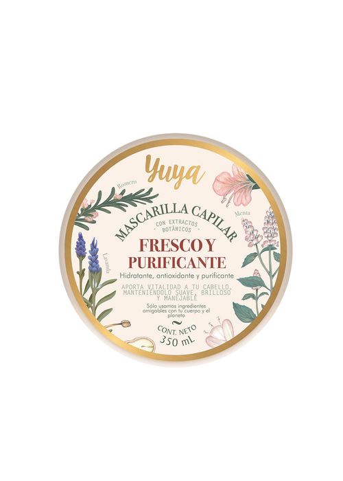 YUYA TRATAMIENTO CAPILAR 3 EN 1  FRESCO Y PURIFICANTE - CRECIMIENTO -  MENTA PARA MUJER 42678