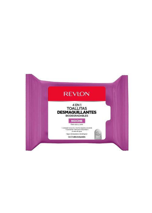 TOALLITAS DESMAQUILLANTES NOCHE REVLON PARA MUJER 42694