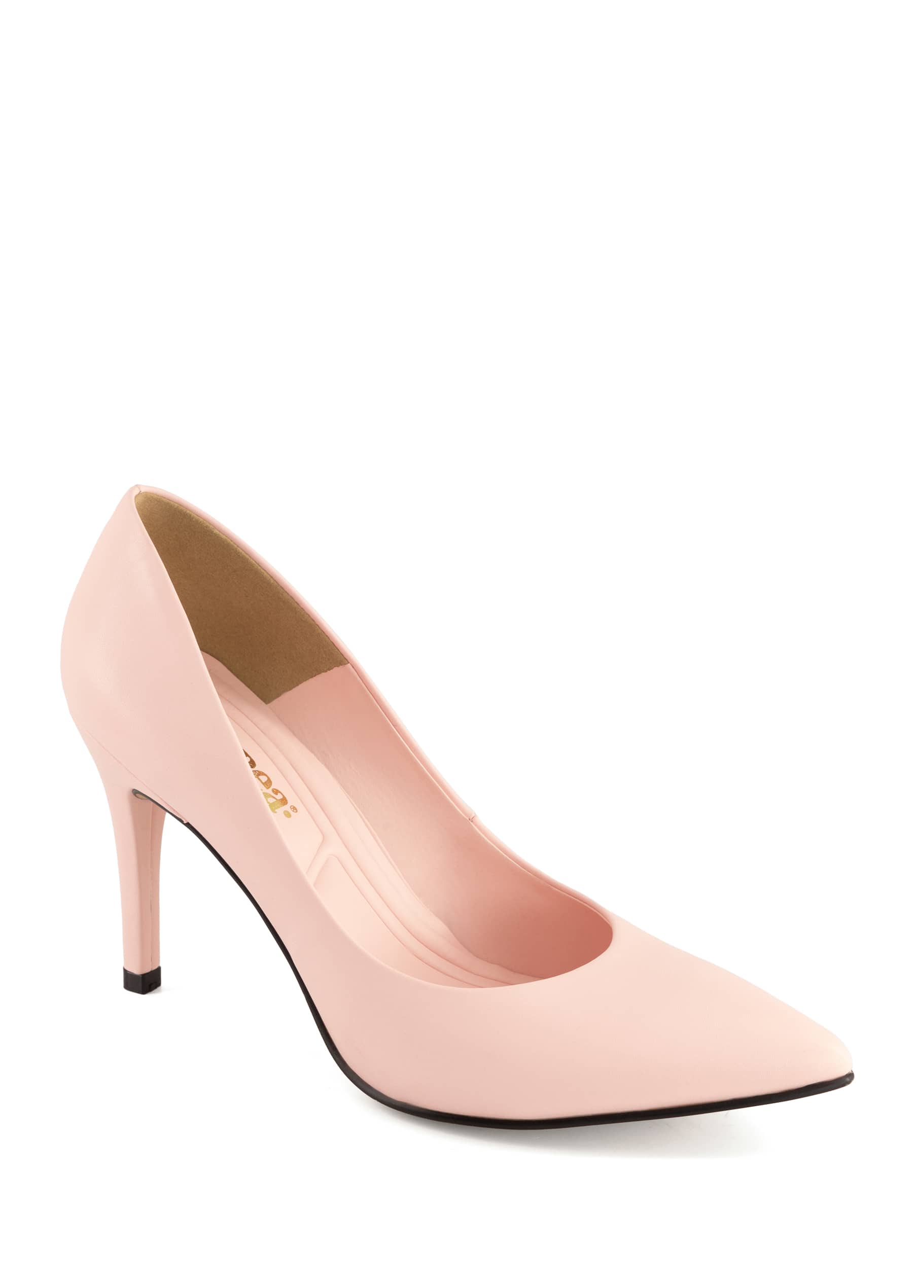 Color Rosa Palo Sandalias Tacon Rosa Pastel Calzado Tacones