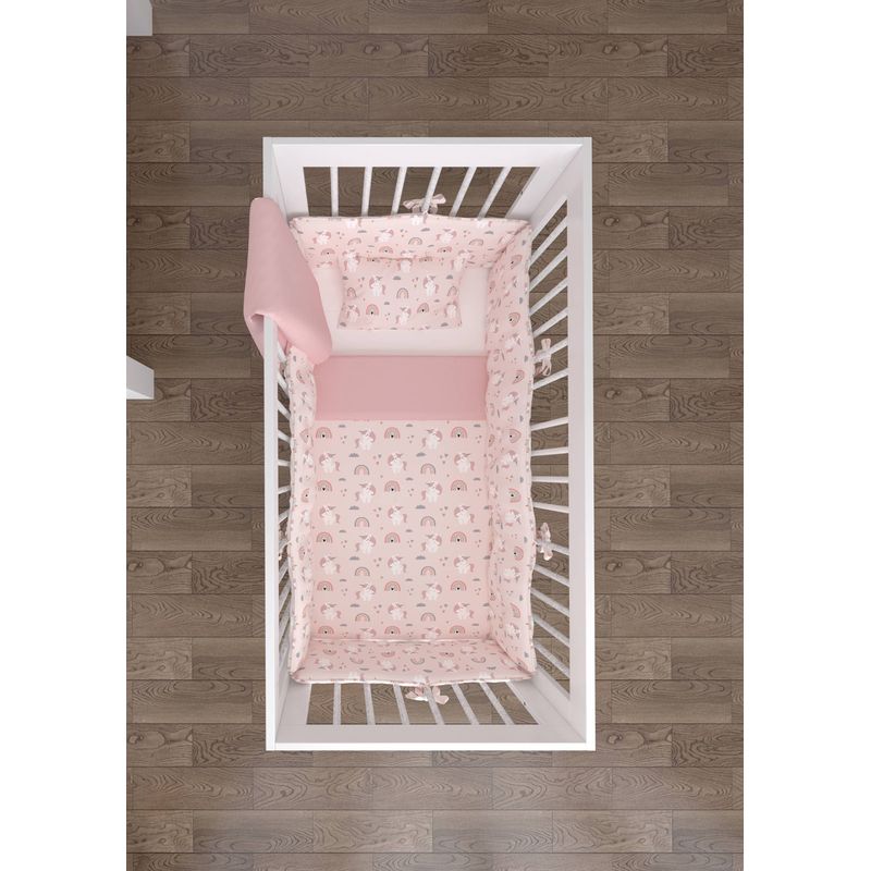 set-cobertor-unicornio-bebé-36907