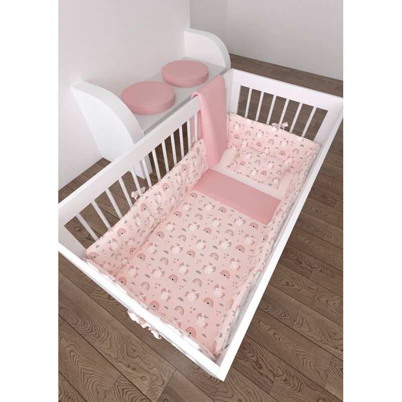 set-cobertor-unicornio-bebé-36907