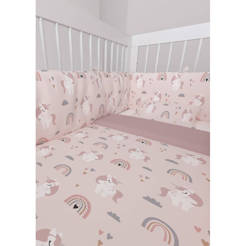 set-cobertor-unicornio-bebé-36907