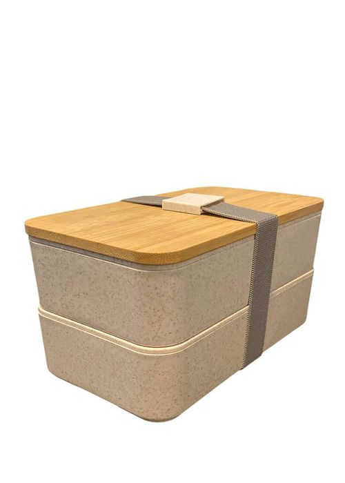 CONTENEDORES CONTENEDOR CON 2 COMPARTIMENTOS Y SET DE CUBIERTOS PARA HOMBRE/MUJER 38011