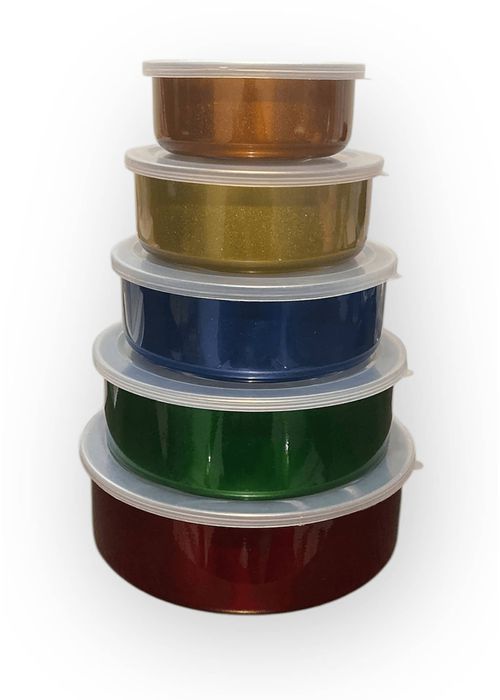 CONTENEDORES SET DE BOWLS DE ACERO INOXIDABLE PARA HOMBRE/MUJER 38095