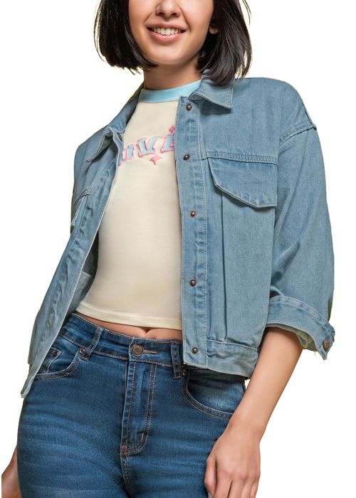 FOREVER 21 CHAMARRA PARA MUJER 43209