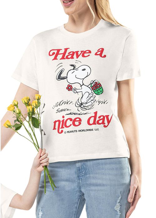PLAYERA PEANUTS PARA MUJER 43347