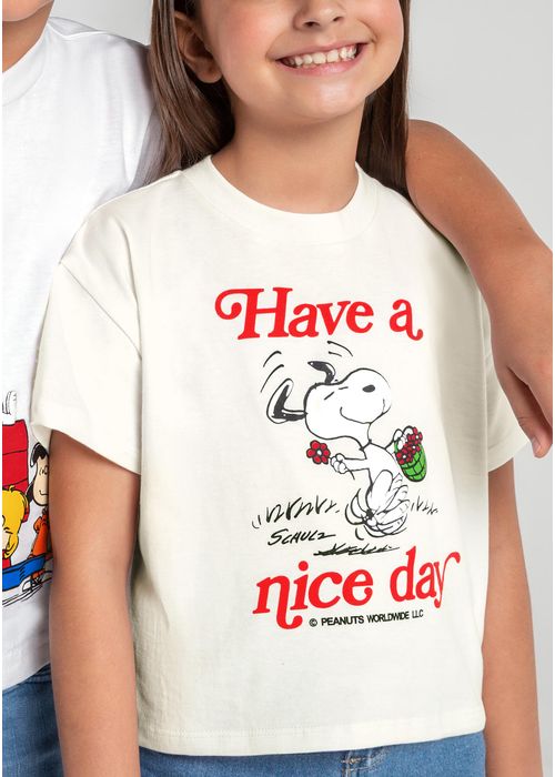 PLAYERA PEANUTS PARA NIÑA 43422