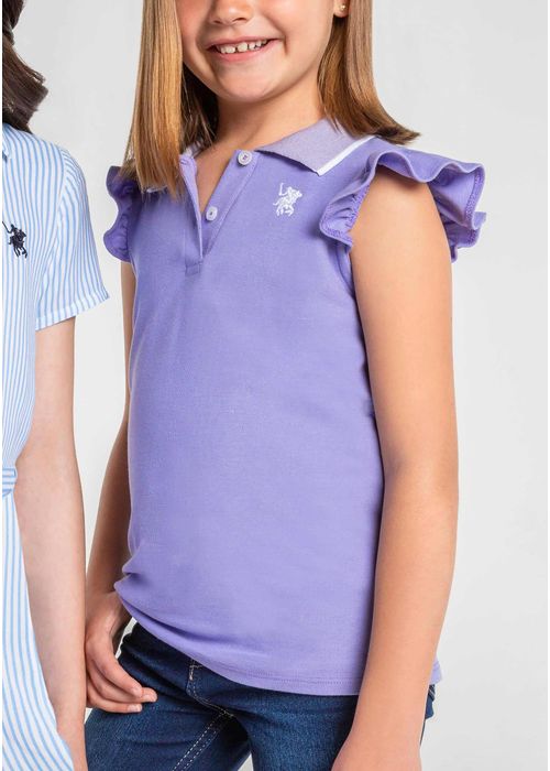 POLO CLUB PLAYERA PARA NIÑA 42832