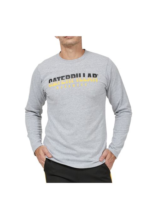 CAT PLAYERA MANGA LARGA PARA HOMBRE 52923
