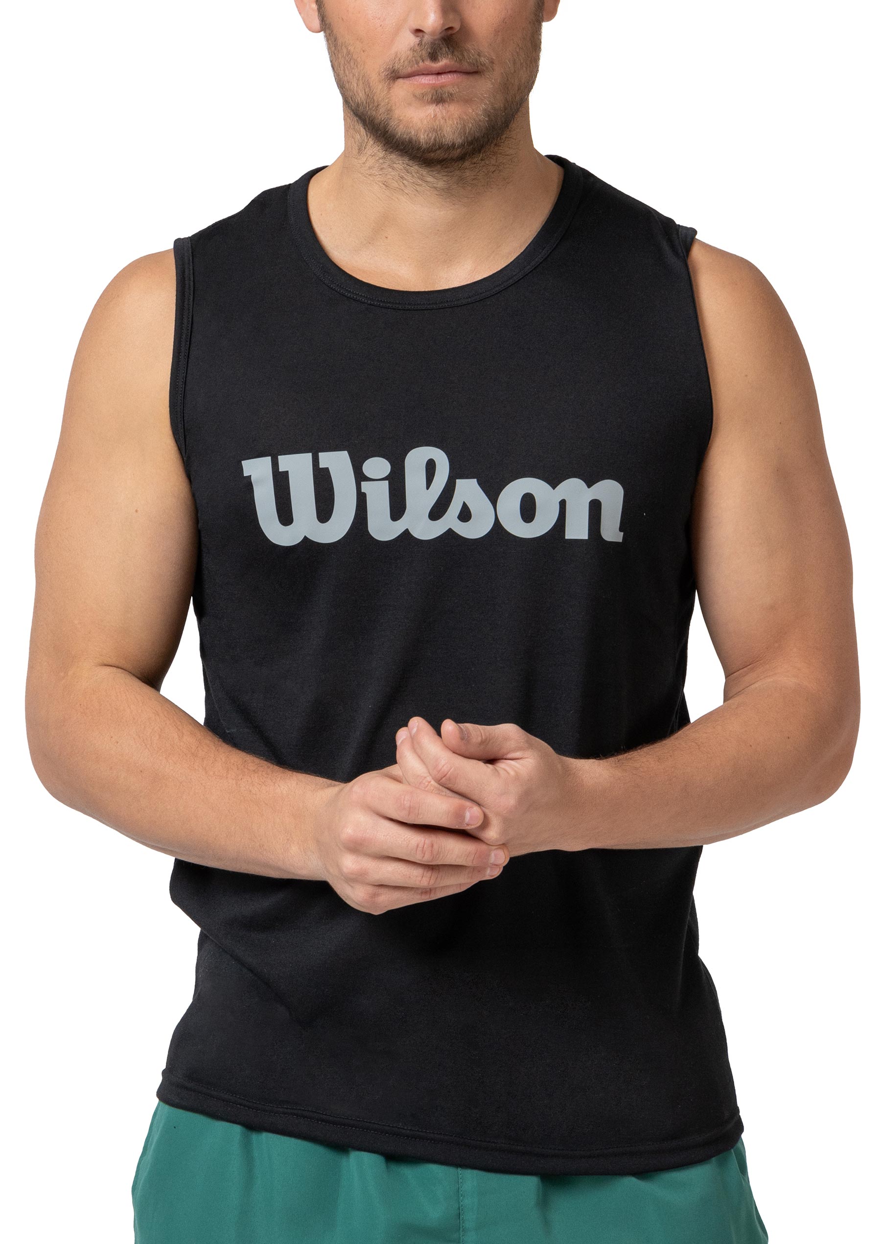 Playera Wilson Hombre Sin Mangas Playera Camiseta Deportiva