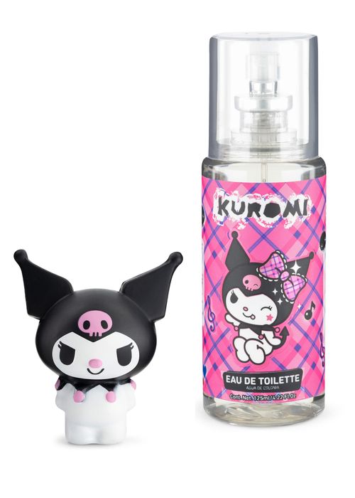 SET DE REGALO EAU DE TOILETTE & SQUISHY KUROMI PARA NIÑO/NIÑA 43698