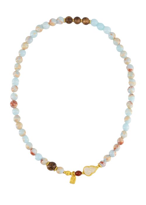 GARGANTILLA DE PIEDRA AZUL PARA MUJER 60247