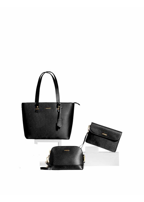 SET DE BOLSA HOBO, CROSSBODY Y COSMETIQUERA PARA MUJER 60527