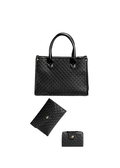 SET DE BOLSA SATCHEL Y BOLSA TIPO SOBRE PARA MUJER 60535