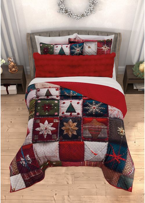SET COLCHA CHRISTMAS PARA HOMBRE/MUJER 61191