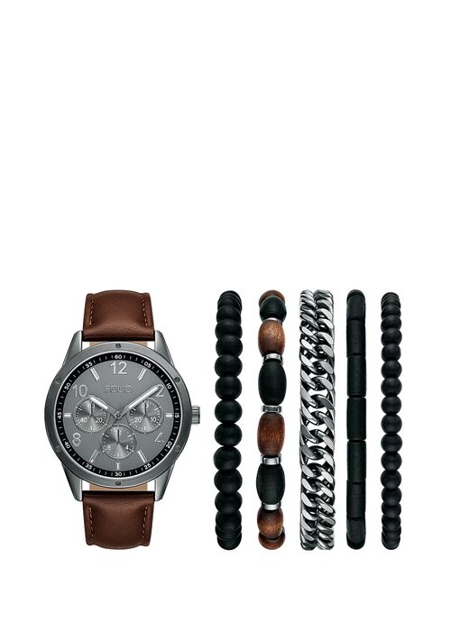 SET RELOJ CON PULSERAS PARA HOMBRE 61645