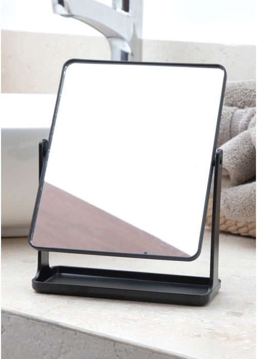 ACCESORIO DE BAÑO ESPEJO CUADRADO PLÁSTICO PARA HOMBRE/MUJER 60958