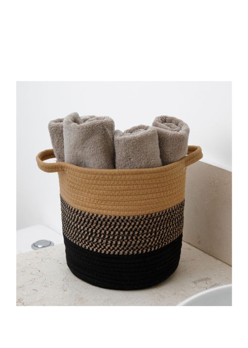 ACCESORIO DE BAÑO CANASTA MULTIUSOS  POLIÉSTER PARA HOMBRE/MUJER 60964