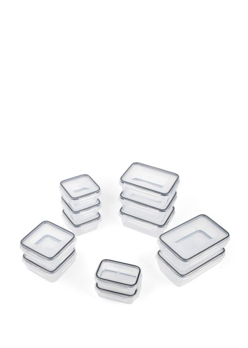 CONTENEDORES SET DE 12 REFRACTARIOS PLÁSTICO PARA HOMBRE/MUJER 61031