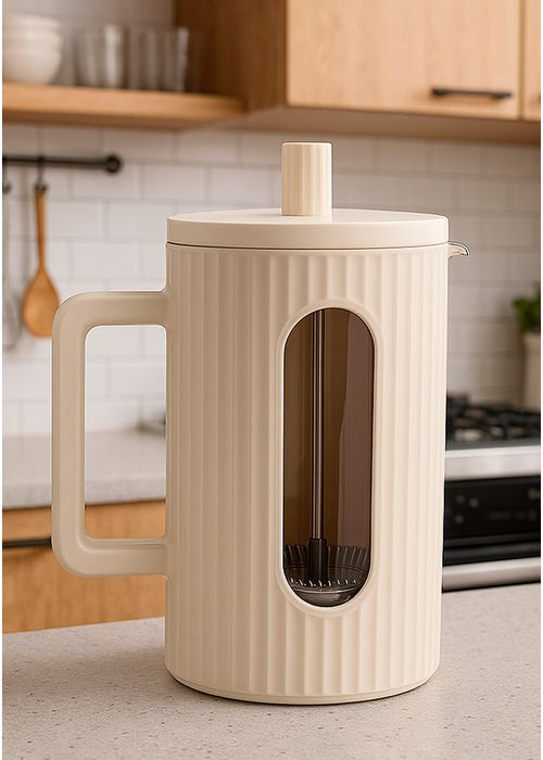 ACCESORIOS PRENSA FRANCESA CON FILTRO DE ACERO INOXIDABLE PARA HOMBRE/MUJER 61633