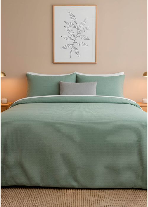 SET EDREDÓN PISTACHIO PARA HOMBRE/MUJER 95492