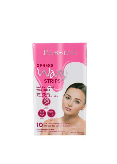 PASSINI WAXY STRIPS, BANDAS DE CERA DEPILATORIA PARA MUJER 96051