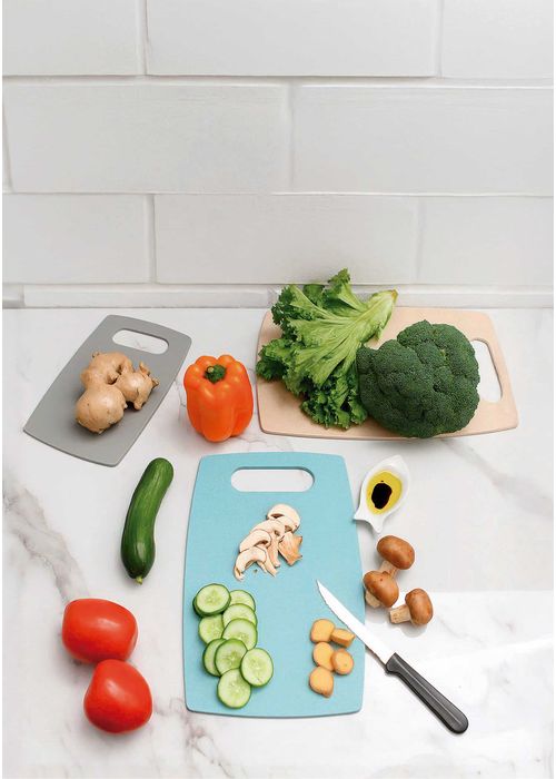 UTENCILIOS SET DE 3 TABLAS PARA PICAR PARA HOMBRE/MUJER 95359