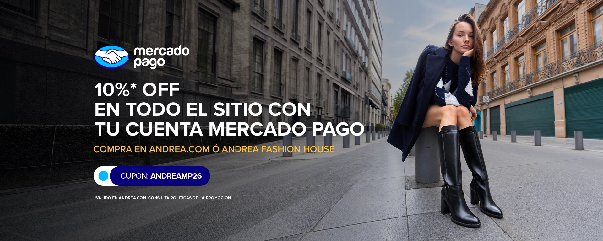 10%OFF CON MERCADO PAGO | Andrea en Línea​