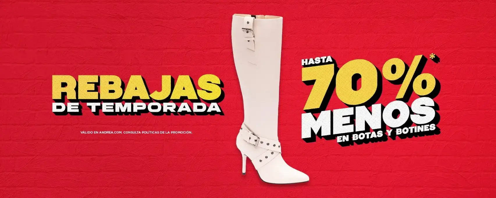 Botas y Botines | Andrea en Línea​
