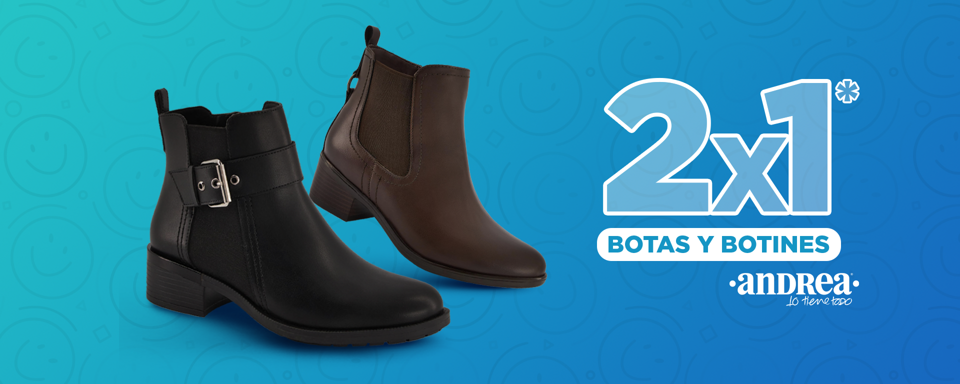 Botas y Botines al 2x1 | Andrea en Línea​