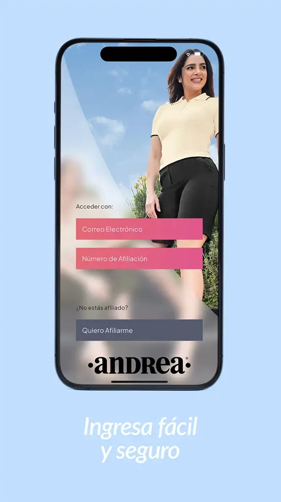 Accede a la app Andrea​